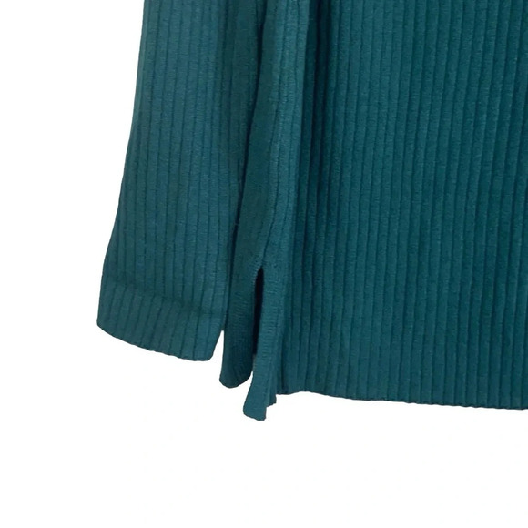 Chico’s‎ Mock Cold-Shoulder Ribbed Stretchy Sweater Chico’s Size 1 - Picture 4 of 7